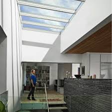 Die Oberlichter Von Velux Fur Das Flachdach Sorgen Fur Viel Tageslicht Unterm Dach Sonnenschutz Und Intervallluftung Der Gross Oberlicht Flachdach Fenster Dach