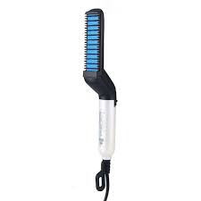 Straightener Heated Man S Hair Beard Brush Show Cap Tool In 2021 Beard Straightening Hair And Beard Styles Hair Brush Straightener