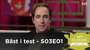 Bäst i test är ett humoristiskt tävlingsprogram som sänds i svt och hade premiär våren 2017.programledare är babben larsson och david sundin. Per Andersson Ar Ett Vanligt Namn Bast I Test Youtube