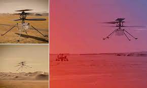 Nasa S Ingenuity Helicopter Could Fly On Mars In April After Being Dropped Off By Perseverance Rover Daily Mail Online