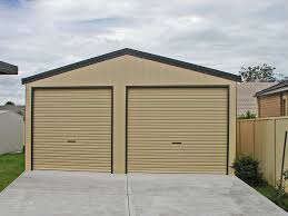 Check spelling or type a new query. Double Garage Paperbark And Monument Topline Garages And Sheds