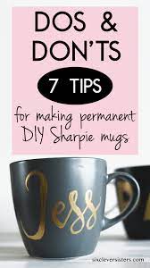 The chalk talk chalkboard coffee mug is a standard coffee mug with a patented chalkboard glaze that you can write and draw on. Diy Sharpie Mugs 7 Do S Don Ts Six Clever Sisters