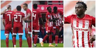 Μείωσε με τον νούνιτς στο τέλος η αελ. Olympiakos Larisa 5 1 Kai Prwta8lhths Xeimwna Peiraiotika Gr