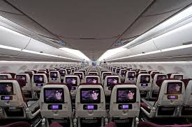 Qatar Airways Boeing 787 Dreamliner Economy Class Qatar Airways Boeing 787 Dreamliner Boeing 787