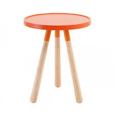 Citrus Slice Table In Orange Dotandbo Com Furniture Contemporary Side Tables Side Table