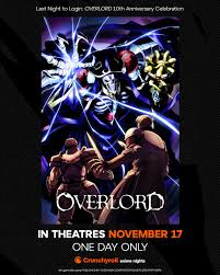 Celebrate 10 years of OVERLORD! Get ready to relive the beginning of Ainz  Ooal Gown's conquest, as you experience the first 7 episodes of Season 1 at  our LAST NIGHT TO LOGIN: