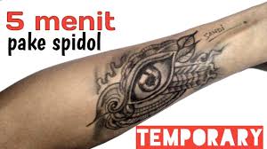 Check spelling or type a new query. Gambar Tato Membuat Tato Temporer Di Tangan Youtube