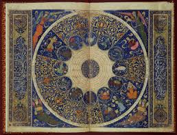 an example of an arabian astrological chart mandalas