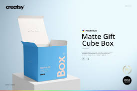 Download on your photos, psd, icons or vectors of box mockup. Matte Gift Square Box Mockup Set Creative Photoshop Templates Creative Market