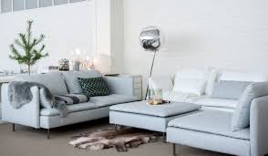 Kla Ditt Hem I Elegant Vinterskrud Med Overdrag Fran Bemz Bemz Ikea Living Room Ikea Sofa Set Modern Living Room Interior