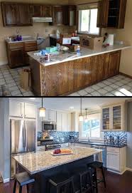 Besides, it is the center of making the menu for their breakfast. Transformation Of 70 S Split Level Steven Cabinets Kitchen Remodel Small Kitchen Design Small Kitchen Remodeling Projects