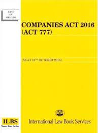 The act came into force on 31 january, 2017, effectively repealing the companies act 1965. Books Kinokuniya Companies Act 2016 Act 777 9789678926140