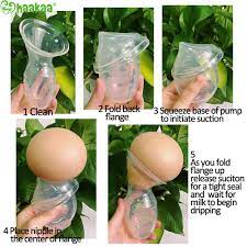 Amazon Com Haakaa Manual Breast Pump Breast Milk Catcher Silicone Breast Milk Collector Milk Saver Breastfeeding Essential Bpa Free New Style 4oz 100ml Baby