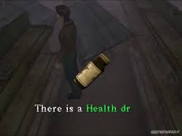 There's a health drink on top of the kitchen counter, grab it and save your game. Silent Hill Download Gamefabrique
