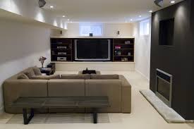 Diy network hosts amy devers and karl champley offer tips on how to turn an ordinary basement into a fun family hangout. Tv Under The Window Small Room Design Basement Tv Rooms Basement Design