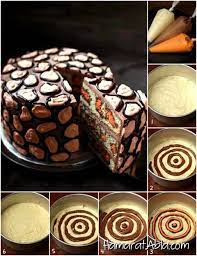 yas pasta susleme teknikleri cheetah cakes desserts inside cake