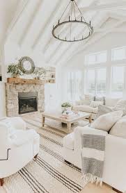 Country living room fireplace ideas. 30 Cozy Modern Country Living Room Decor Ideas Digsdigs