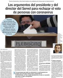 ¿cómo se podrá votar en el plebiscito 2020? Litoralpress Texto De La Noticia