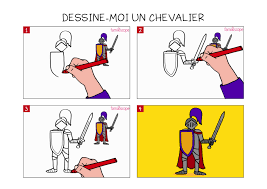 Voici Notre Tuto Pour Apprendre A Dessiner Un Chevalier Trop Facile Dessin Coloriage Notrefamille Chevalier Apprendre A Dessiner Dessin