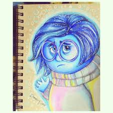 Percy Schacht On Instagram Sadness From Inside Out Yes I Do Plan On Drawing Every Single Emotion Not Going To Lie Her Disney Drawings Drawings Disney Art