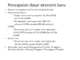 Faaland, just and parkinson, jack and saniman, rais (2005) dasar ekonomi baru : Bab 8 Pembangunan Ekonomi Dalam Hubungan Etnik Ap