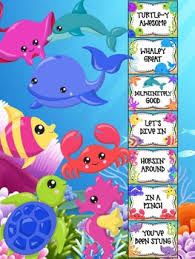 behavior chart under the sea behavior clip chart beach ocean animals