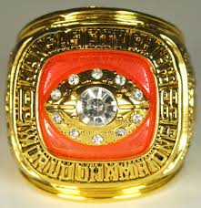 The kansas city chiefs finally received their super bowl liv rings, and those things are an impressive piece of jewelry. 1969 Nfl Super Bowl Iv Kansas City Chiefs Championship Ring