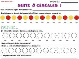 Matiere Mathematiques Niveau 1re Ou 2e Annee Domaine Modelisation Et Algebre Suites Non Numeriques Comparer Les Attributs De Di Pattern School Learners