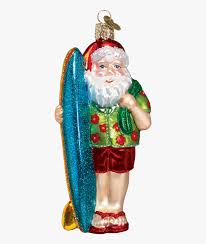 So must give this app a try and enjoy all its impeccable features. Surfing Santa Ornament Hd Png Download Transparent Png Image Pngitem