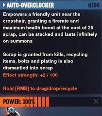 You see, science has learned how to trick the body into feeling better and working harder. Steam Community Guide Synthetik Items Codex Updated For Ultimate