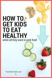 Getting Kids To Eat Healthy When They Wont Eat Anything But