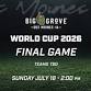World Cup Final Game Watch Party | Big Grove Des Moines