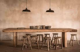 Table à manger fer et bois table à manger avec rallonge table à manger métal table cuisine table bois table metal bois meuble bois metal table basse bois table à manger style industriel. Table Ancienne En Orme Brut Little Italy Sur Mesure For Me Lab