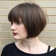 Neat Jaw Length Bob With Bangs For Fine Hair Bob Hairstyles With Bangs Short Bob Haircuts Bob Hairstyles For Thick