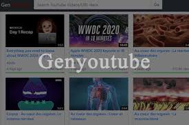 Genyoutube 2020 Youtube Downloader Videos Movies From Gen Yt