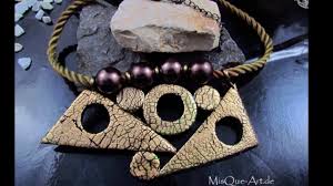 Ketten selber machen, selsbtgemachter schmuck, kettenanhänger selbst gestalten, anhänger aus ton machen. Fimo Schmuck Ideen Polymer Clay Jewelery Youtube