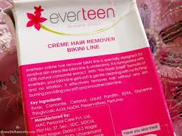 Hair removal creams and at home laser hair removal products are the only products that i think that should only be used on the bikini line. Everteen Bikini Line Hair Removal Cream Review Price Ingredients
