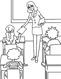 Teacher Coloring Pages Best Coloring Pages For Kids School Coloring Pages Teachers Day Drawing Coloring Pages