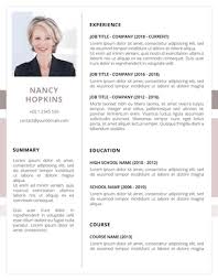 100's of targeted and eye catching cv, resume and cover letter templates that can be used to apply for jobs. Free Resume Templates To Download Now Fancy Resumes