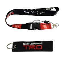 Cview Premium Quality Lanyard And Key Chain Tag For Car Truck Suv Motorcycle Motorsport Scooter Atv Utv Rv House Keys Office I Work Gifts Keychain Trd