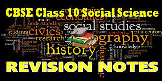 geography manufacturing industries class 10 notes social science