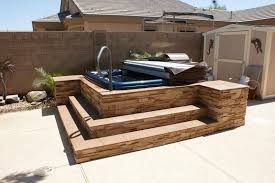 Maybe you would like to learn more about one of these? 39 Hot Tub Surrounds Ideas Hot Tub Tub Surround Hot Tub Deck