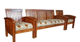 In order to keep pace with never ending demands of clients, our company offers teakwood sofa set. Teak Wood 3 Seater Wooden Sofa Set