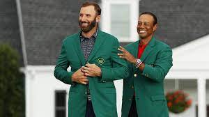 Tiger Presentation Cool No Patrons A Bummer But Dustin Johnson Just Happy To Win 2020 Masters Golf Channel
