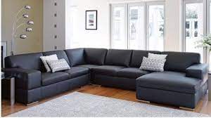St Henri Leather Modular Lounge Suite Lounge Suites Modular Lounges Leather Sofa Bed