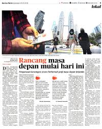 Antara berita utama dalam akhbar harian metro hari ini. Rancang Masa Depan Mulai Hari Ini Universiti Putra Malaysia