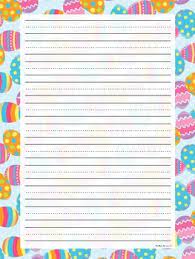Free easter bunny template / easter bunny clipart and coloring pages. Easter Writing Paper By The Hiking Teacher Teachers Pay Teachers