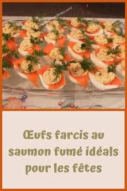 œufs Farcis Au Saumon Fume Ideals Pour Les Fetes œufs Farcis Saumon Fume Saumon