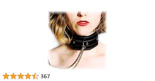 BDSM Collar Leather Choker With Chain Leash Necklace For Women Men | Emo  Gothic Clothing | Sexy Adult Locking Sex Toys : Amazon.ca: Pet Supplies
