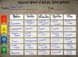 Hogwarts Class Schedule Athena Linxe By Foxgirl95 D8bcyl2 Png 1024 744 Hogwarts Classes Harry Potter Classes Hogwarts